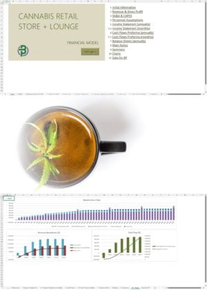 Cannabis Retail Lounge Financial Model