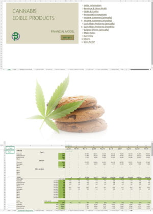 Cannabis Edibles Financial Model