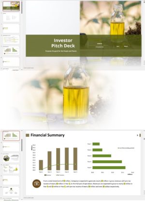 Hemp CBD Extraction Investor Pitch Deck Template