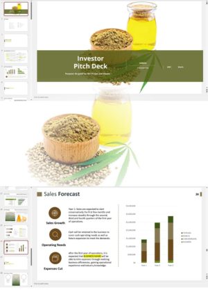 Hemp/CBD Products Manufacturing Investor Pitch Deck