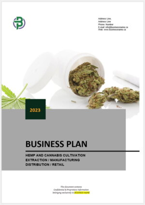 Hemp Cannabis Vertically Integrated Business Plan Template