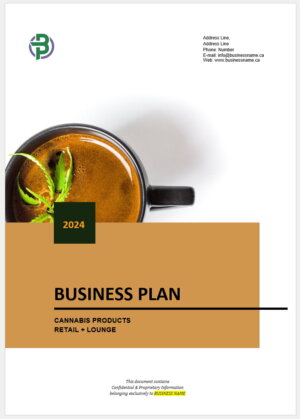 Cannabis Retail Lounge Business Plan Template